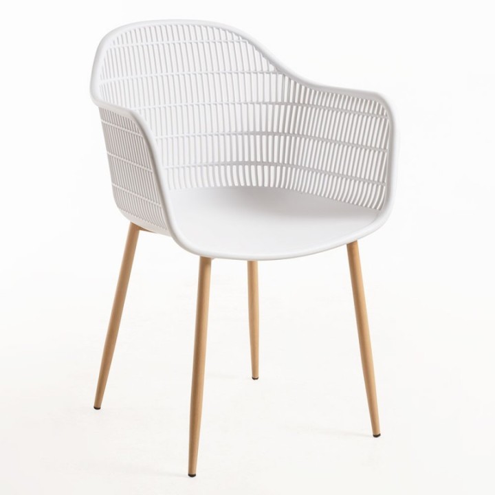 ➤Silla Bekite con reposabrazos ︎\ Sillas Nórdicas -Sillas Hostelería