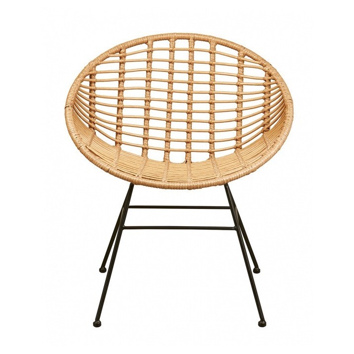 Sillón Nivelles|Silla cafeterías- silla rattán