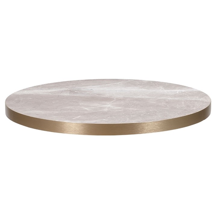Tablero Metal Melamina regruesado 38 mm.Zeus negro canteado plata-atenea gris canteado bronce