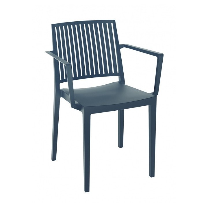Sillón Bars-2| Sillas apilables terrazas- silla plastico bares