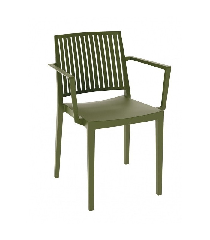 Sillón Bars-2| Sillas apilables terrazas- silla plastico bares