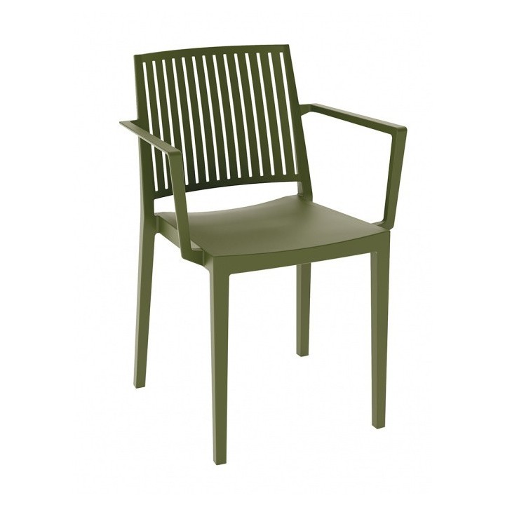 Sillón Bars-2| Sillas apilables terrazas- silla plastico bares