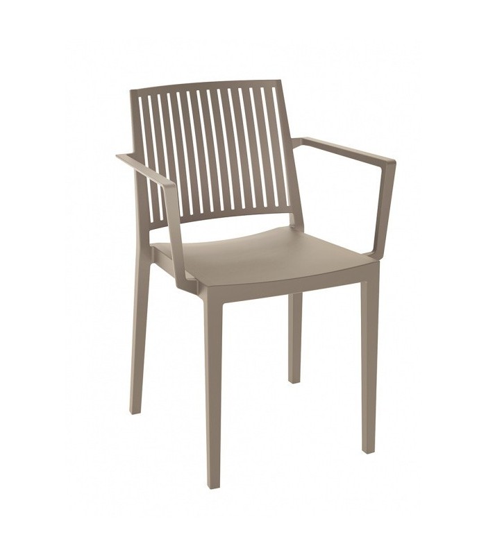 Sillón Bars-2| Sillas apilables terrazas- silla plastico bares
