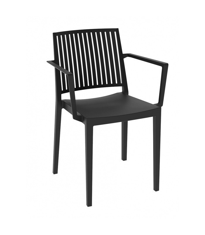 Sillón Bars-2| Sillas apilables terrazas- silla plastico bares