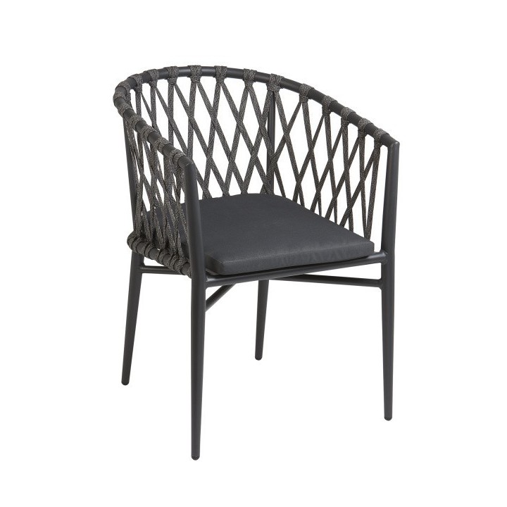 Sillón Parisino Aarschot con reposabrazos|Sillon apilable terrazas bares