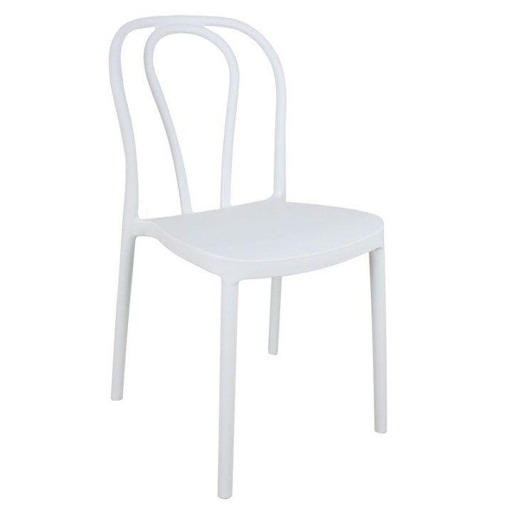 Silla Polipropileno Thonet Diana|Silla cafeterias apílable plastico