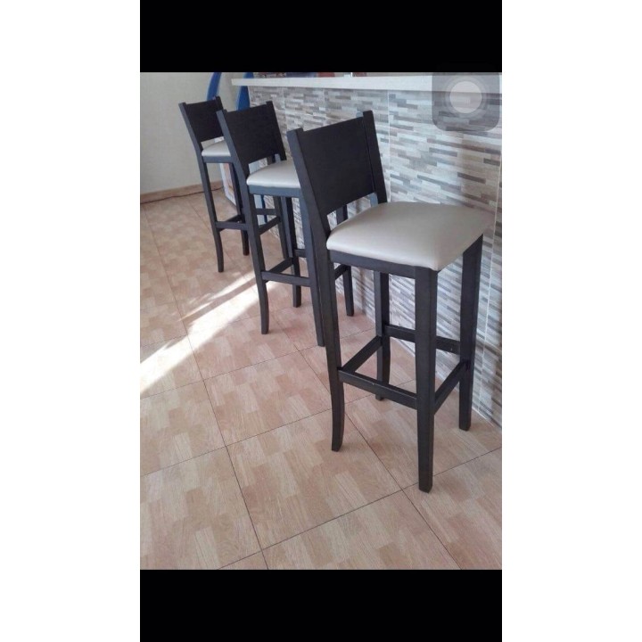 Taburete hostelería 551 | Taburete de madera diseño 	
