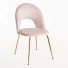 Silla Wenman Gold Terciopelo| Sillas nórdicas- vintage bares y restaurantes