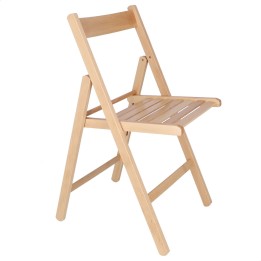 Silla plegable bar madera haya eco