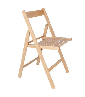 Silla plegable bar madera haya eco