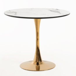 Mesa Kalando golden |Mesas nuevas redondas