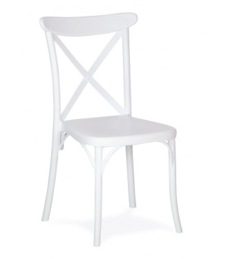 Silla Thonet plástico cruceta