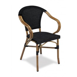 Silla con brazos Montpellier textiline