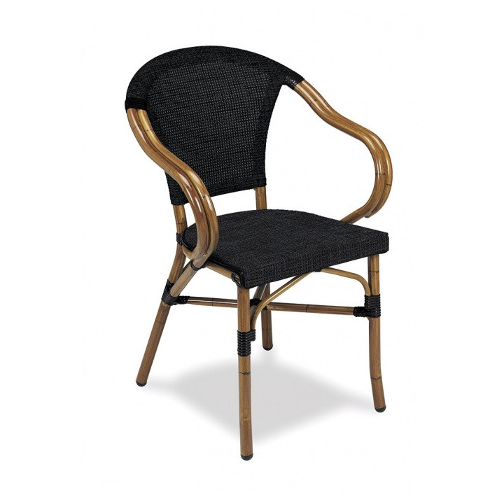 Silla con brazos Montpellier textiline