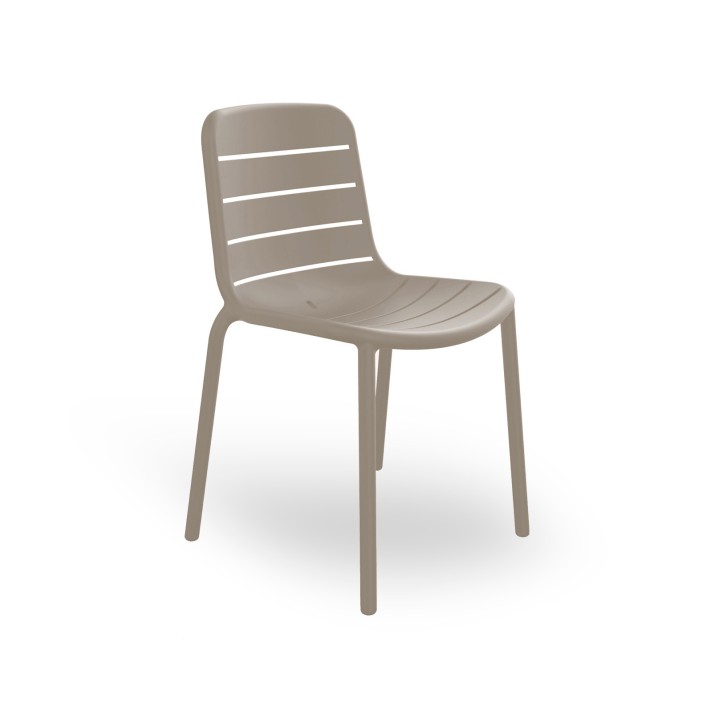 Silla Gina de RESOL|Sillas apilable exterior- Sillas y Mesas de madera