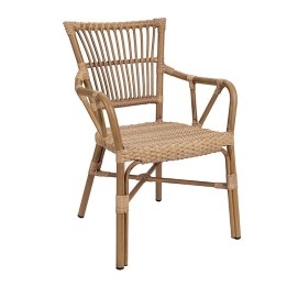 Silla con brazos Polinesia apilable |Sillón parisino