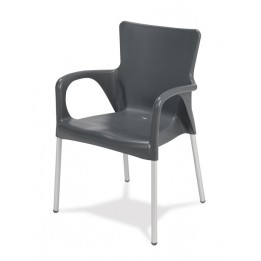 Sillón Greic - Sillas terraza baratas-Sillas Apilables plastico