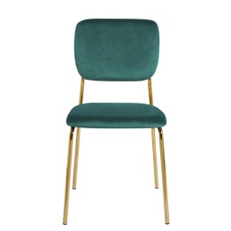 Silla Golden  Soved terciopelo | Mobiliario Retro| Sillas tapizadas