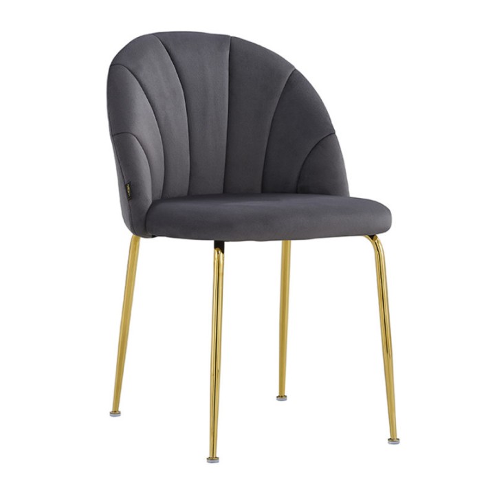 Silla Triamsa Gold Terciopelo