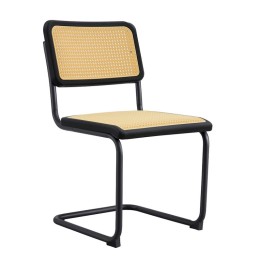 Silla Black Bambin ratán