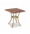 Mesa Berlin tablero werzalit teka 70x70