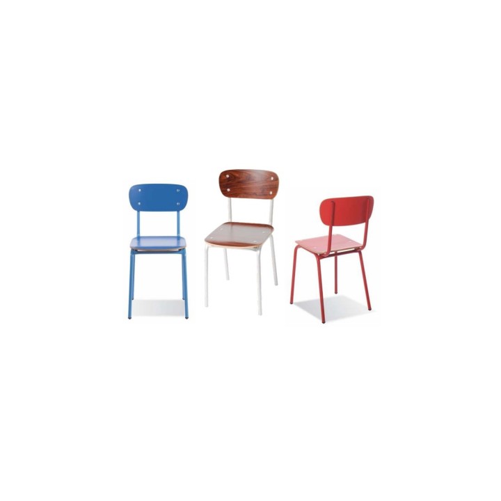 Silla Escolar Dalí|Sillas vintage - Sillas y Mesas de madera