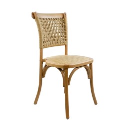 Silla nordica natural|Sillas y Mesas de madera|Silla Calcata apilable