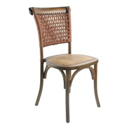 Silla nordica nogal|Sillas y Mesas de madera|Silla Calcata apilable