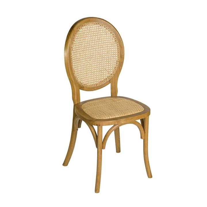 Silla Amelia madera apilable|Silla madera thonet apilable