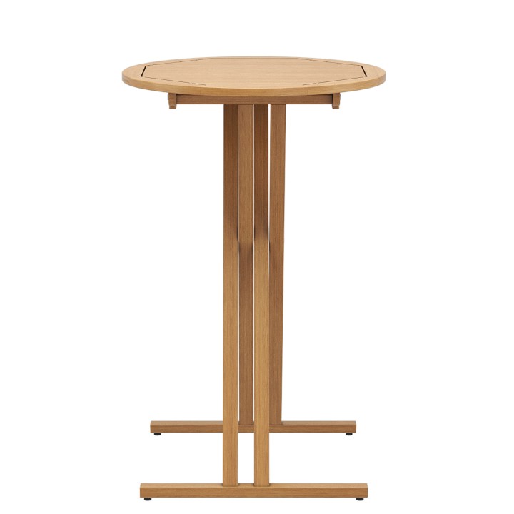 Mesa Forcall Alta plegable 70 redonda-Sillas y Mesas de madera
