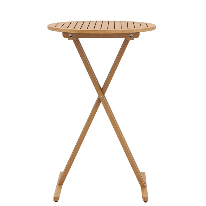 Mesa Forcall Alta plegable 70 redonda-Sillas y Mesas de madera