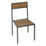 Silla Sharao| Silla vintage hierro y madera