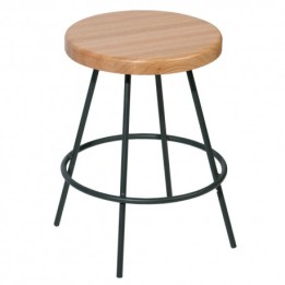 Taburete industrial Indiana Little|Taburete vintage bajo