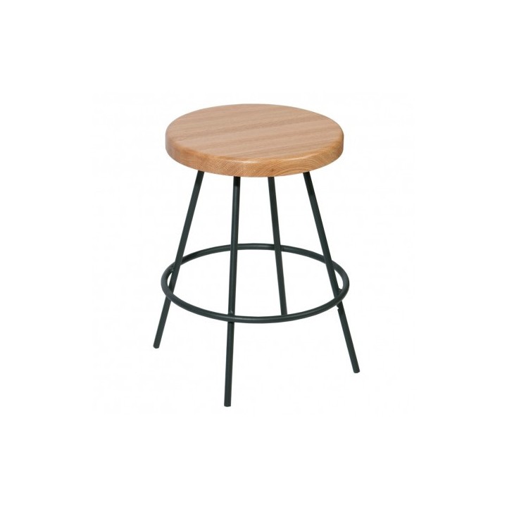 Taburete industrial Indiana Little|Taburete vintage bajo