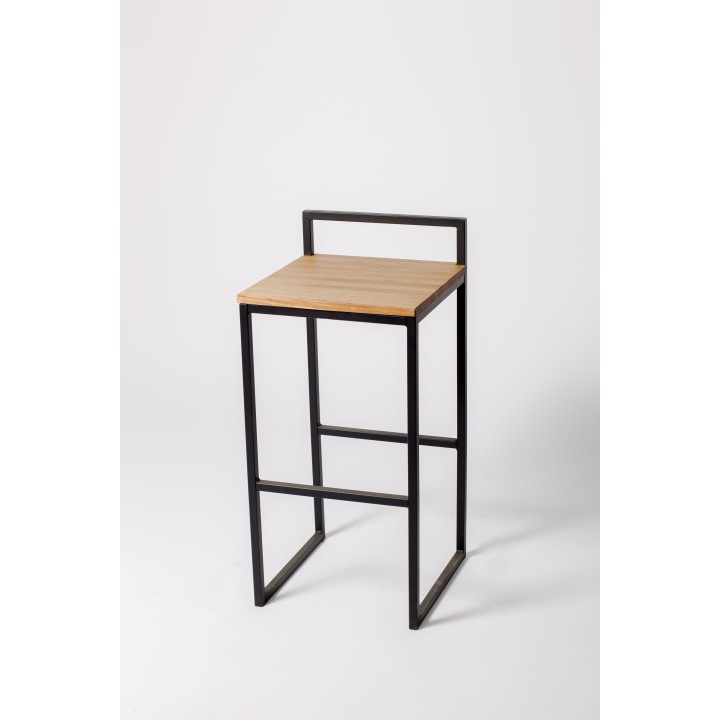Taburete industrial Moncontour respaldo