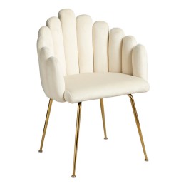 Silla Stundler golden Terciopelo | Sillas nórdicas tapizadas hogar