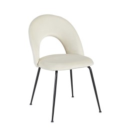 ■ Silla Wenman Black Terciopelo | Sillas nordicas tapizadas baratas