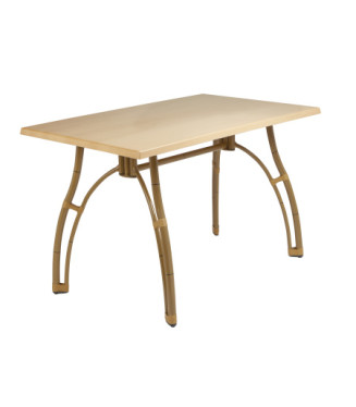 Mesa Garona rectangular |Mesa terraza bares y cafeterias