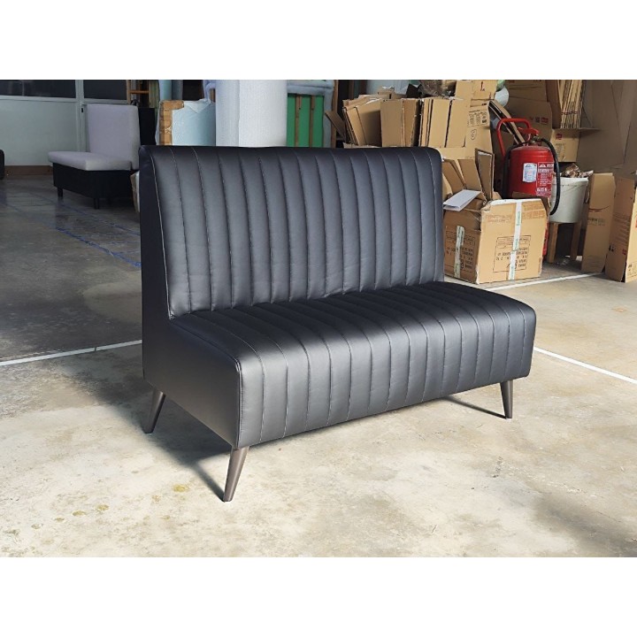 Sofá Vintage tapizado-Sillas y Mesas de madera |Sofas retro