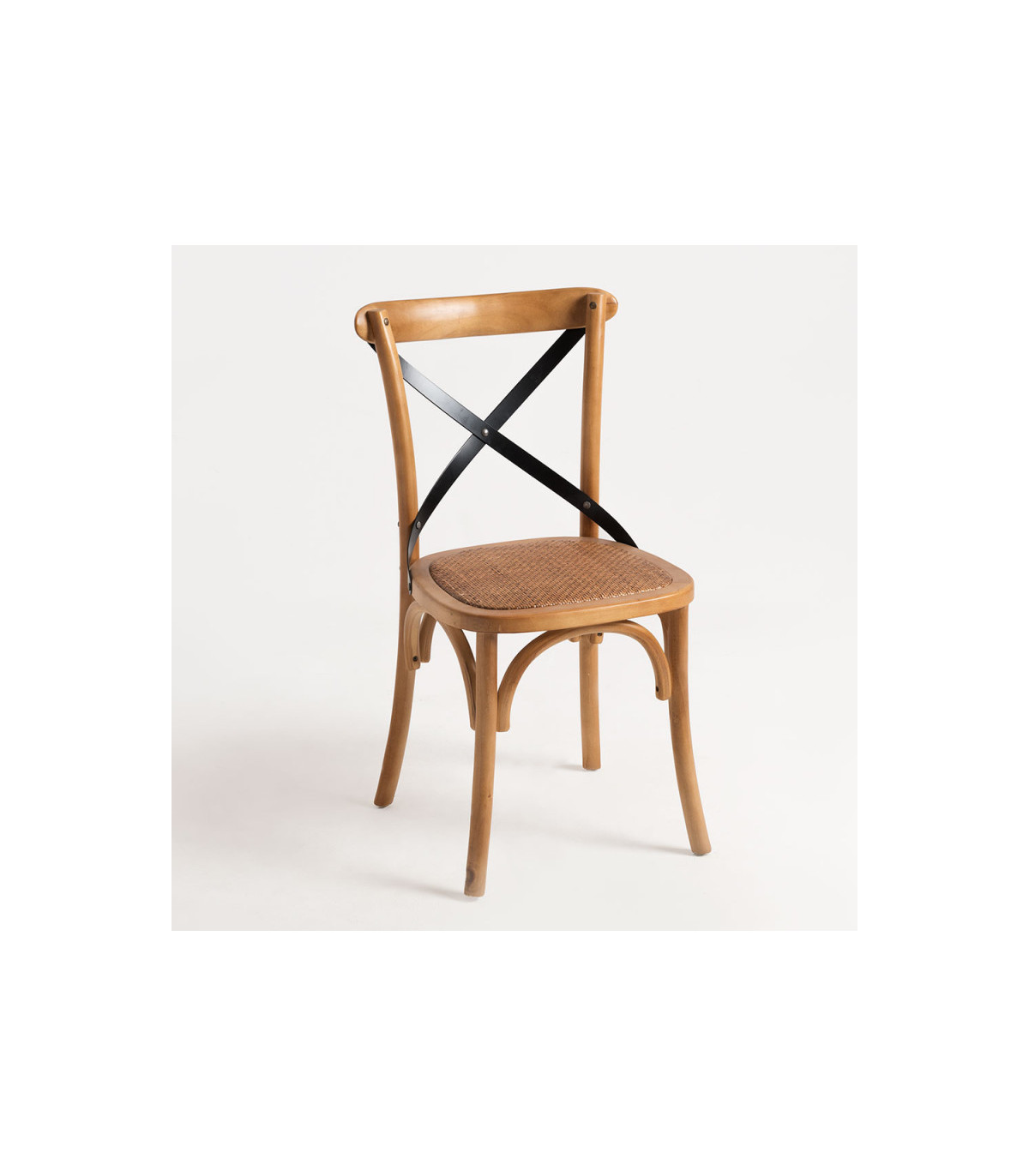 Biscottini Sillas De Comedor Thonet Beige L42XPR50XH89 - Sillas De Cocina - Sillas De Comedor Shabby - Sillas Cocina Madera - Sillas De Salón Sillas De Comedor Madera Maciza