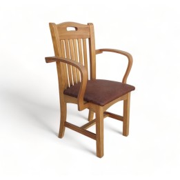 Sillón Praga madera y tapizada|Sillas hosteleria interior