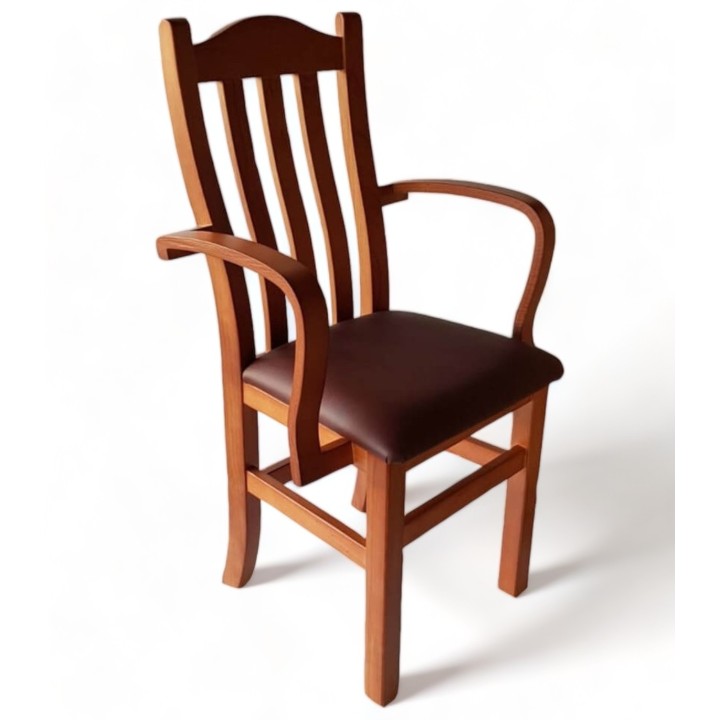 Sillón comedor Segovia| Sillas con brazos madera