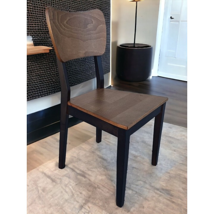 Silla Celeste combinable|Sillas madera haya| bares y restaurantes