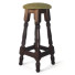 Taburete madera torneado Francés  Tapizado| Taburete thonet clasico