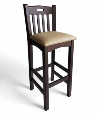 Taburete Praga tapizado|Taburete Casino bares Thonet