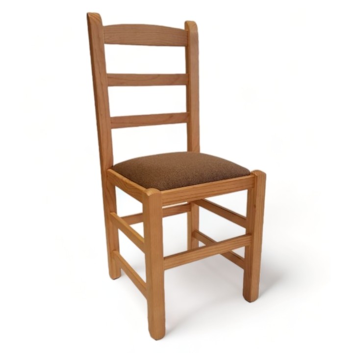 Silla Castellana anea|Silla madera tapizada- bares y restaurantes
