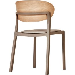Silla Bake Wood Pad- Sillas de terraza interior- Oferta 2025 Hoteles