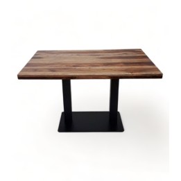 Mesa madera Kastoriá tablero Sheesham  - Mesas RETRO tablero reciclado