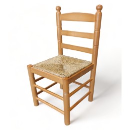 Silla costurera anea- silla chimenea, silla clasica baja de coser