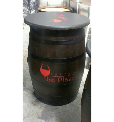 BARRICAS HOSTELERIA EN MADERA CON TAPA | MOBILIARIO PARA HOSTELERÍA